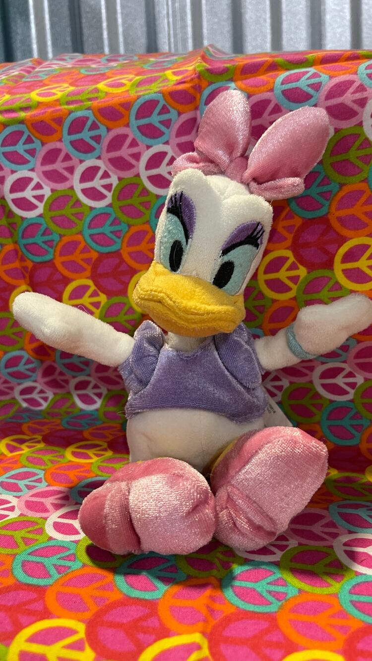 Disney Daisy Duck Doll Plush Stuffed Animal